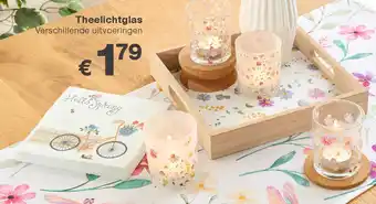 Kik Theelichtglas aanbieding