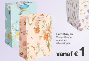 Kik Lentetasjes aanbieding