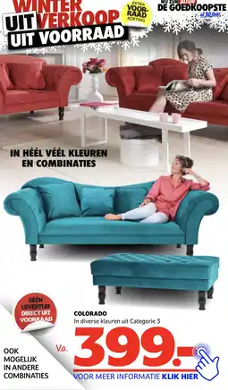 Seats and Sofas Colorado aanbieding