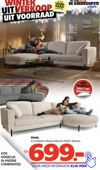 Seats and Sofas Pearl aanbieding