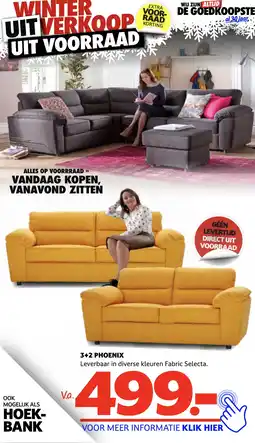 Seats and Sofas 3+2 phoenix aanbieding