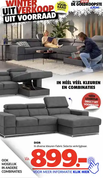 Seats and Sofas Dior aanbieding