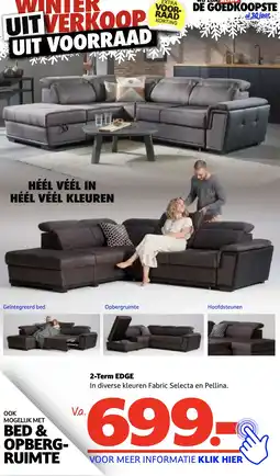 Seats and Sofas 2-Term EDGE aanbieding