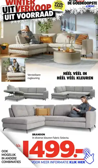 Seats and Sofas Brandon aanbieding