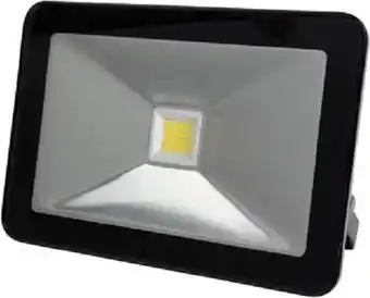 Praxis Perel led-schijnwerper, 20 W, 2050 lm, 18 x 3 x 12.6 cm, IP65, Zwart, Aluminium aanbieding