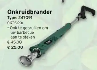 Heuts Onkruidbrander aanbieding