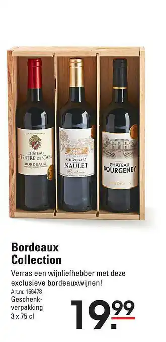 De Kweker Bordeaux Collection aanbieding