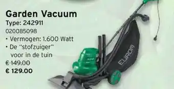 Heuts Garden vacuum aanbieding