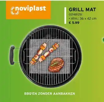 Heuts Grill mat 36x42 cm aanbieding