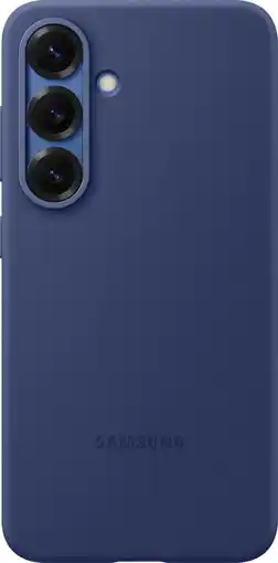 Coolblue Samsung Galaxy S25 Siliconen Back Cover Blauw aanbieding