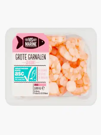 Flink Vismarine Grote garnalen 100g aanbieding