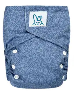 De Online Drogist Bumbuns Easy Herbruikbare Luier Criss Cross Blue Klittenband aanbieding