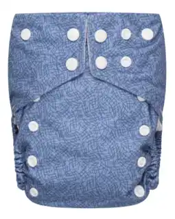 De Online Drogist Bumbuns Easy Herbruikbare Luier Criss Cross Blue Drukknopen aanbieding
