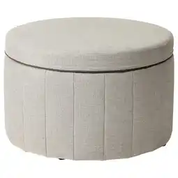 IKEA SidsjÖ Poef, met opbergruimte/kilanda beige aanbieding