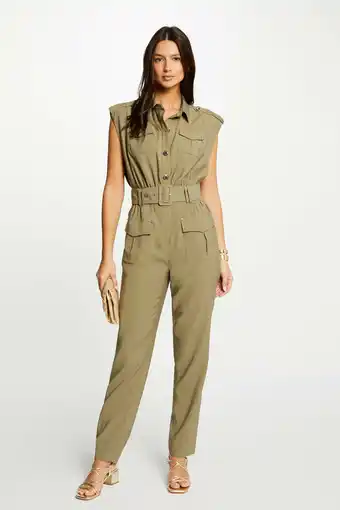 Wehkamp Morgan jumpsuit kakigroen aanbieding