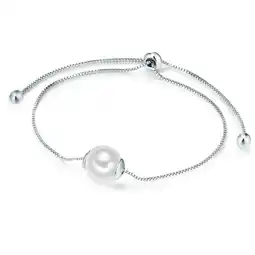 Douglas Lulu & Jane Parel armband Messing Schelpparels in Zilver aanbieding