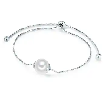 Douglas Lulu & Jane Parel armband Messing Schelpparels in Zilver aanbieding