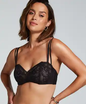 Hunkemoller Hunkemöller Niet-voorgevormde beugel bh Vera Zwart aanbieding