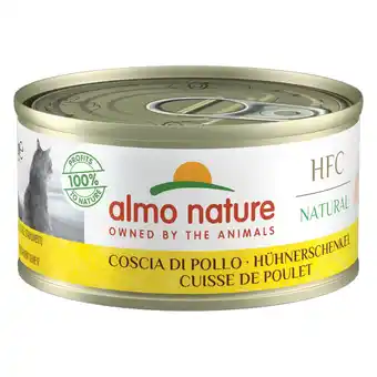 Zooplus 5+1 gratis! Almo Nature Cat HFC 6 x 70g - HFC Natural Kippendijen aanbieding