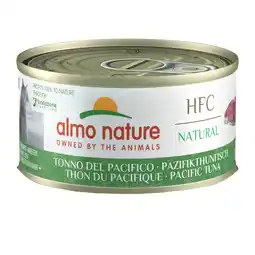 Zooplus 5+1 gratis! Almo Nature Cat HFC 6 x 70g - HFC Natural Pacifische Tonijn aanbieding