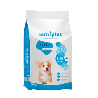 Zooplus 5% Korting! Nutriplus droogvoer 3 kg / 15 kg - Puppy 15 kg aanbieding