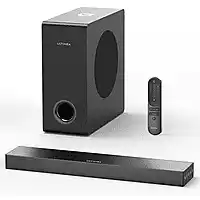 MediaMarkt ULTIMEA 2.1 Soundbar voor TV met Subwoofer, BassMAX, 3D Surround Sound Systeem Soundbar Zwart aanbieding