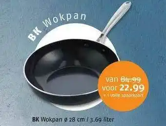 Poiesz BK Wokpan Ø 28 Cm aanbieding