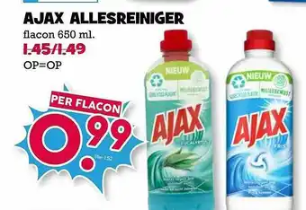 Boon`s Markt Ajax allesreiniger 650 ml aanbieding