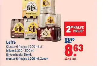 Makro Leffe 300 ml aanbieding