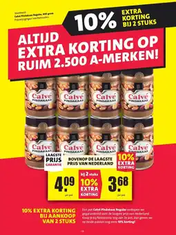 Nettorama Calvé Pindakaas Regular, 650 gram aanbieding