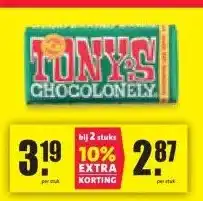 Nettorama LONY'S CHOCOLONELY aanbieding