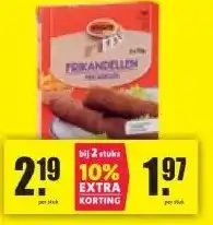 Nettorama MORA FRIKANDELLEN aanbieding