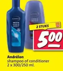 Nettorama Andrélon shampoo of conditioner aanbieding