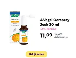 Plein.nl A.Vogel Oorspray Jeuk 20 ml aanbieding