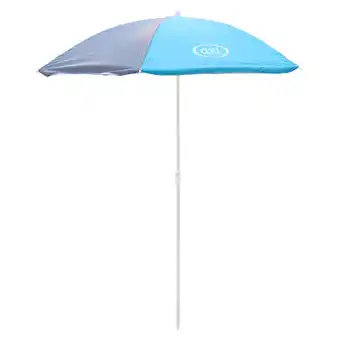 Bol.com AXI Parasol ⌀125 cm - Grijs/blauw - Verstelbare hoogte van 110 tot 175 cm aanbieding