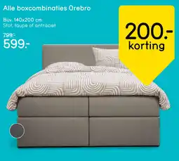 Leen Bakker Alle boxcombinaties Orebro aanbieding