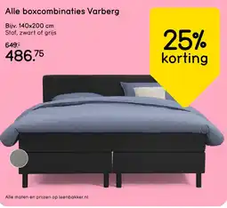 Leen Bakker Alle boxcombinaties Varberg aanbieding