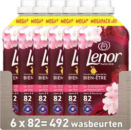 Amazon Lenor Wasverzachter Jasmijn & Rose de Mai - 6 x 82 Wasbeurten aanbieding