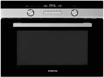 Bol.com Inventum IMC6150RK - Inbouw oven met magnetron - Inhoud 50 liter - Zwart/RVS aanbieding