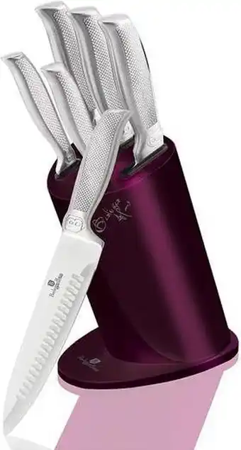 Bol.com Berlinger Haus 2269 - Royal purple metallic - messenset in standaard - 6 delig aanbieding