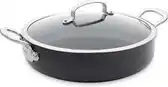 Bol.com GreenPan Barcelona Infinity Pro hapjespan met deksel 30cm - zwart - inductie - PFAS-vrij aanbieding