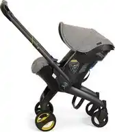 Bol.com Multifunctionele 3-in-1 Autostoel en Buggy - Kleur Grijs- Nieuwste Model - Kinderwagen voor Baby's aanbieding