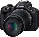 Bol.com Canon systeemcamera EOS R50 ZWART + RF-S 18-45 IS STM + RF-S 55-210mm F5-71 IS STM-kit aanbieding