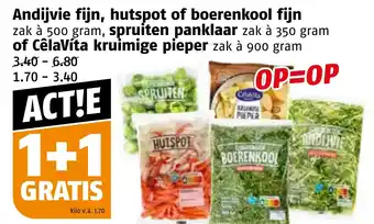 Poiesz Andijvie fijn, hutspot of boerenkool fijn aanbieding