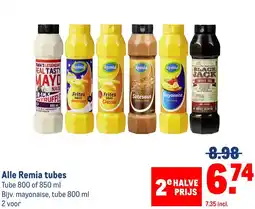 Makro Alle Remia tubes aanbieding