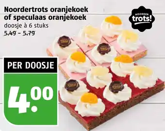 Poiesz Noordertrots oranjekoek of speculaas oraniekoek aanbieding