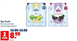 Makro Spa Touch aanbieding