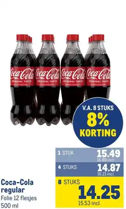 Makro Coca-Cola regular aanbieding