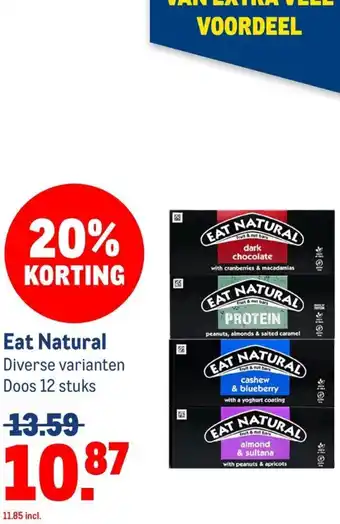 Makro Eat Natural aanbieding