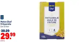 Makro Metro Chef frituurolie aanbieding